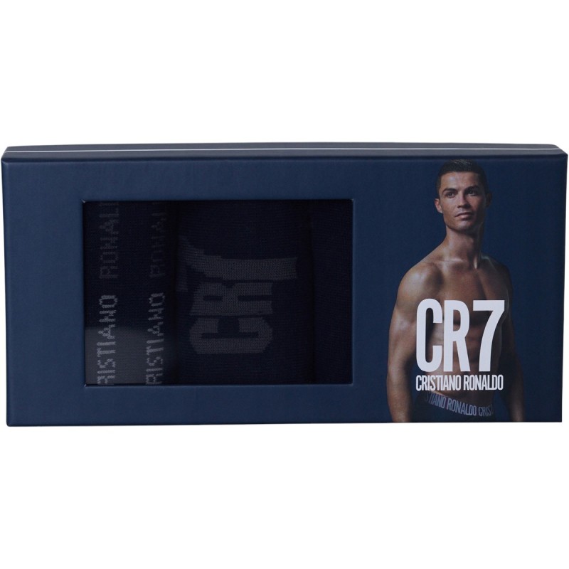 CR7 Underwear - Cristiano Ronaldo's Socks Collection Gift Box Ανδρικές Κάλτσες σε Κουτί Δώρου - Σετ 3 Τμχ.