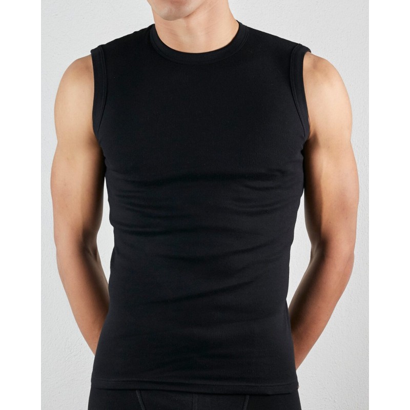 Anatolia - Ανδρικό Φανελάκι Αμάνικο Κλειστός Λαιμός Συσκευασία 2 Τεμαχίων