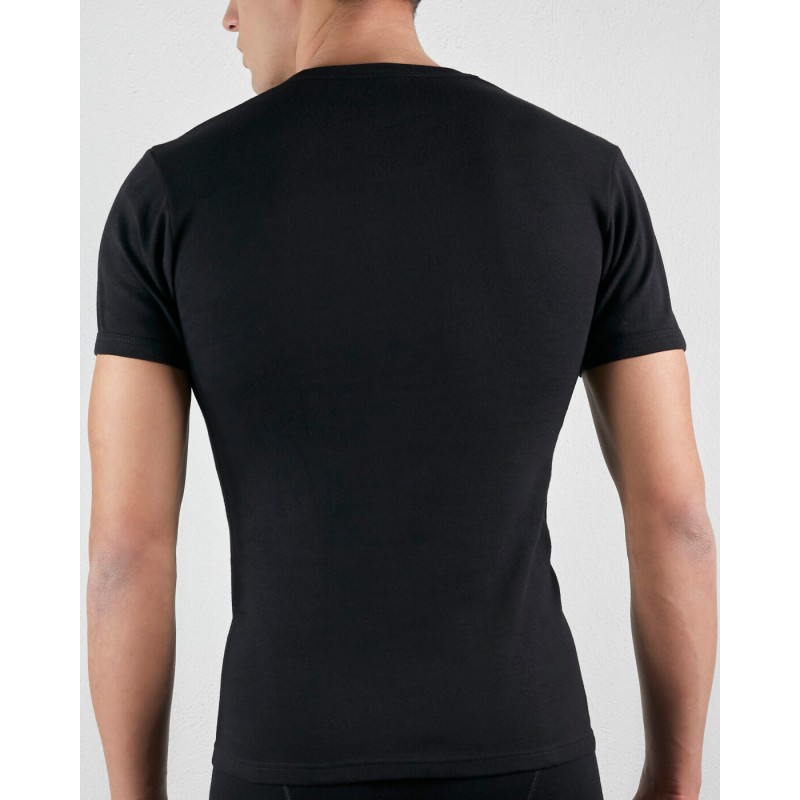 Anatolia - Ανδρικό Φανελάκι Κοντό Μανίκι Ανοιχτή Λαιμόκοψη Συσκευασία 2 Τεμαχίων