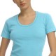 Helios Γυναικεία Μπλούζα Κοντό Μανίκι Ανοικτός Λαιμός