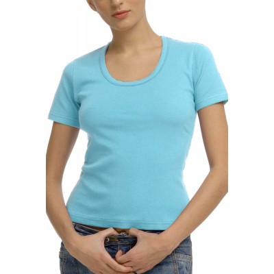 Helios Γυναικεία Μπλούζα Κοντό Μανίκι Ανοικτός Λαιμός