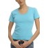 Helios Γυναικεία Μπλούζα Κοντό Μανίκι Ανοικτός Λαιμός