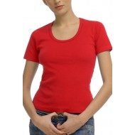 Helios Γυναικεία Μπλούζα Κοντό Μανίκι Ανοικτός Λαιμός