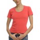 Helios Γυναικεία Μπλούζα Κοντό Μανίκι Ανοικτός Λαιμός