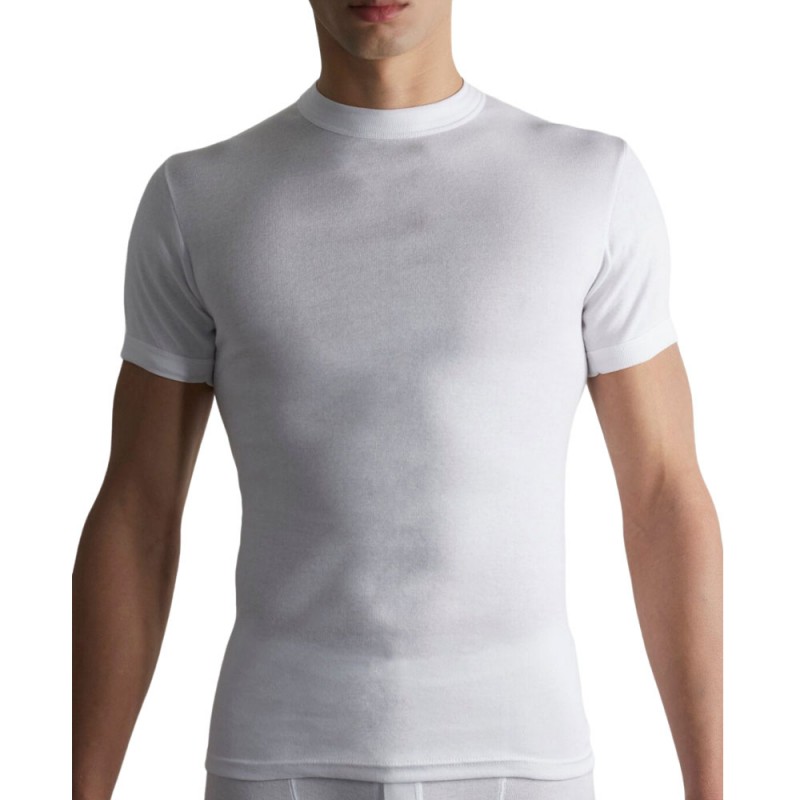 Anatolia - Ανδρικό Φανελάκι Κοντό Μανίκι Κλειστός Λαιμός Συσκευασία 2 Τεμαχίων Μέγεθος 3