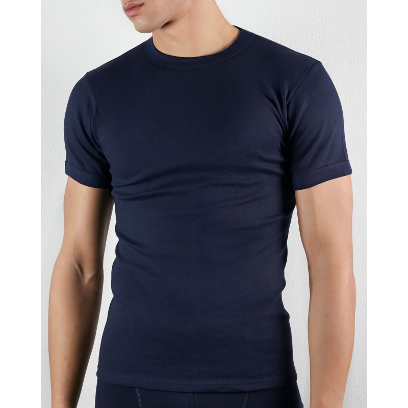 Anatolia - Ανδρικό Φανελάκι Κοντό Μανίκι Κλειστή Λαιμόκοψη Συσκευασία 2 Τεμαχίων