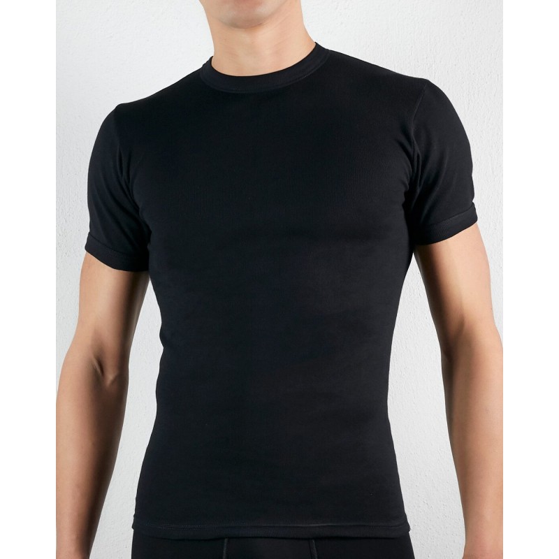 Anatolia - Ανδρικό Φανελάκι Κοντό Μανίκι Κλειστός Λαιμός Συσκευασία 2 Τεμαχίων