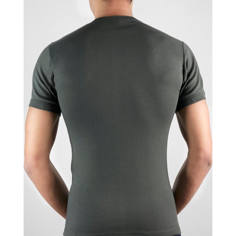 Anatolia - Ανδρικό Φανελάκι Κοντό Μανίκι Κλειστή Λαιμόκοψη Συσκευασία 2 Τεμαχίων