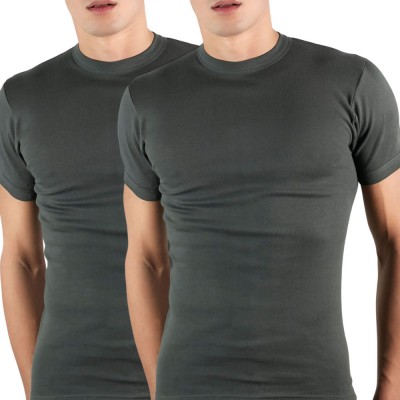 Anatolia - Ανδρικό Φανελάκι Κοντό Μανίκι Κλειστή Λαιμόκοψη Συσκευασία 2 Τεμαχίων