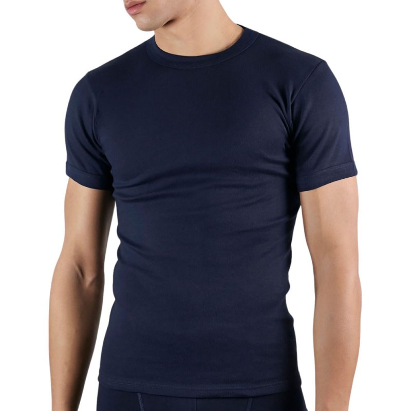 Anatolia Ανδρικό Φανελάκι Κοντό Μανίκι Κλειστός Λαιμός