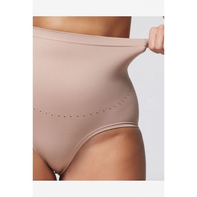 Pompea - Slip Vita Alta Comfort Size - Γυναικείο Λαστέξ Slip Ψηλόμεσο για Μεγάλα Μεγέθη