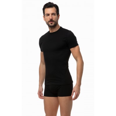 Minerva - Ανδρική Φανέλα Κοντό Μανίκι SPORTIES BAMBOO