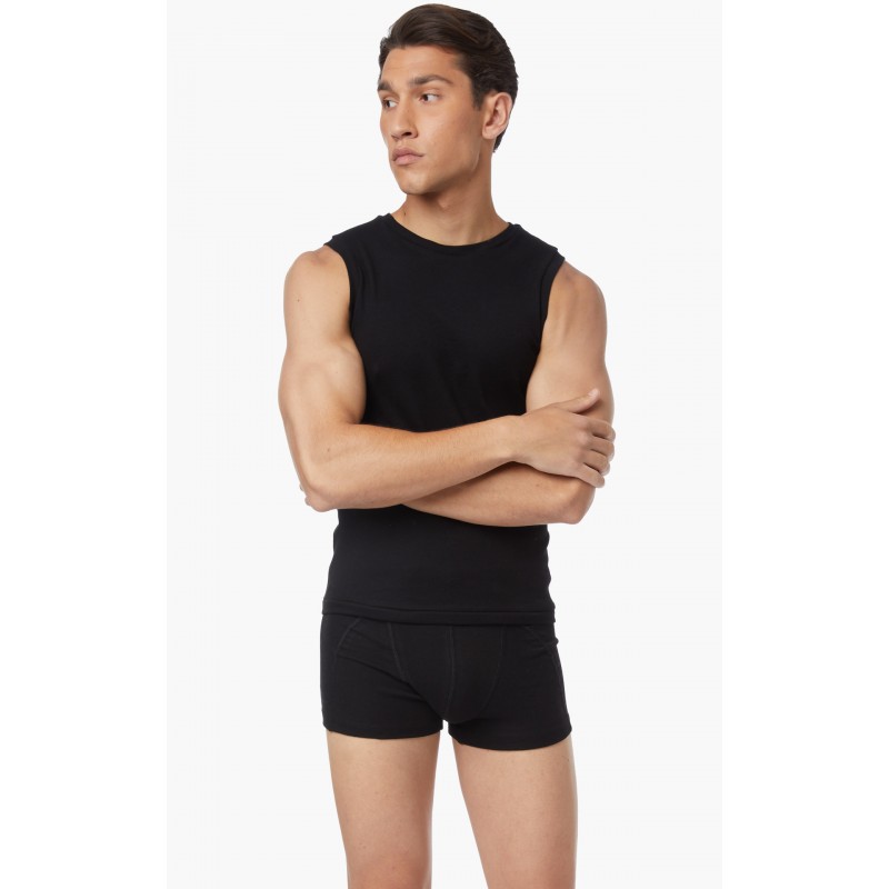 Minerva - Ανδρική Αμάνικη Βαμβακερή Φανέλα Σετ 2 Τεμαχίων Comfort 2