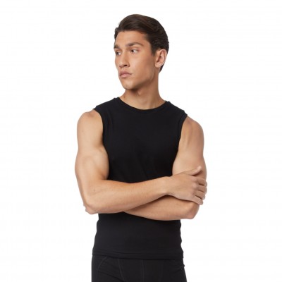 Minerva - Ανδρική Αμάνικη Βαμβακερή Φανέλα Σετ 2 Τεμαχίων Comfort 2