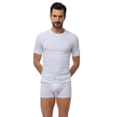 Minerva - Ανδρικό Φανελάκι Κοντό Μανίκι SPORTIES 2 Τεμαχίων