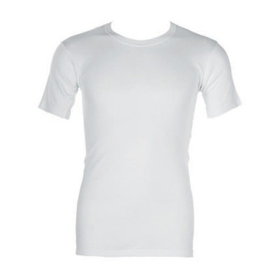 Minerva - Ανδρική Φανέλα Κοντό Μανίκι Κλειστός Λαιμός (Μέγεθος 5-6-7)