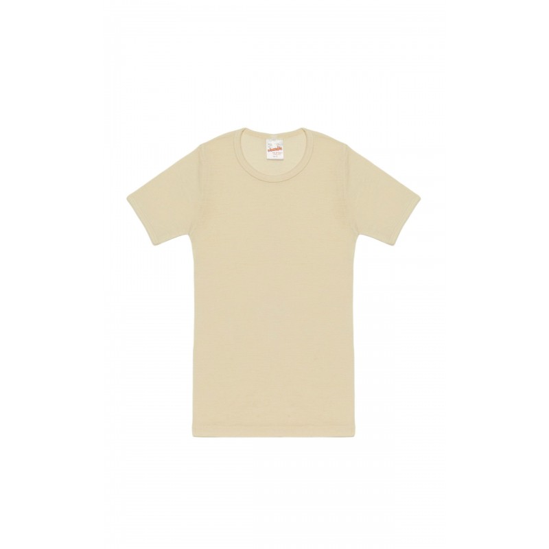 Minerva - Παιδικό Μάλλινο Φανελάκι με Κοντό Μανίκι για 6 ετών