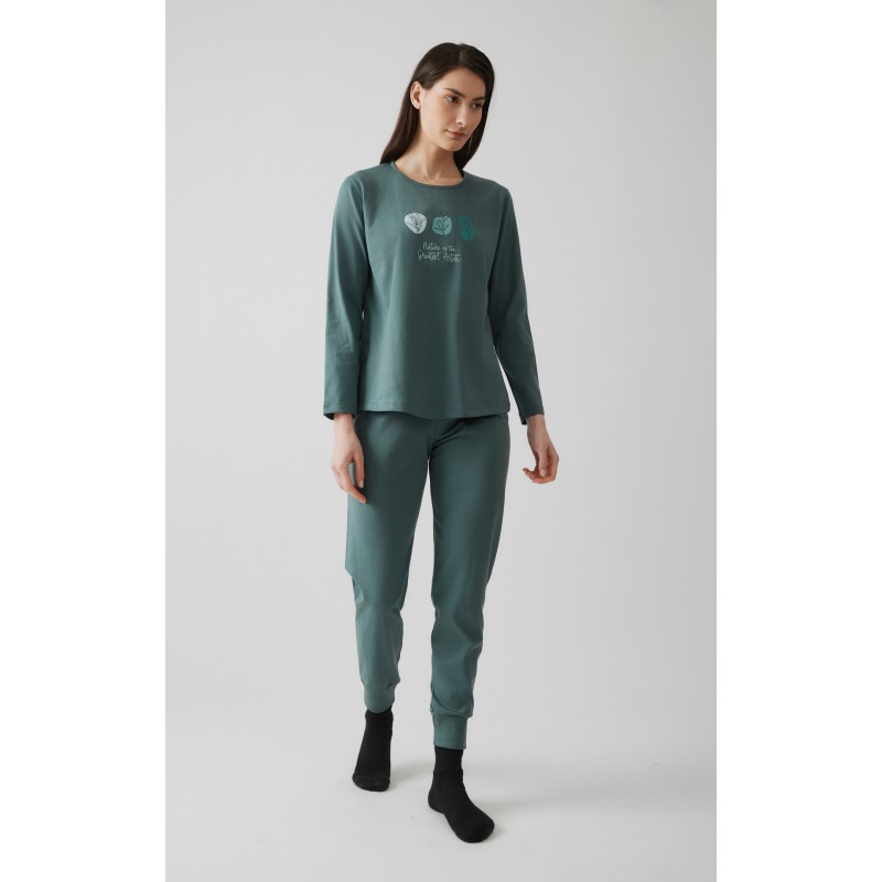 Minerva - Γυναικεία Χειμερινή Πυτζάμα ENJOY LIFE