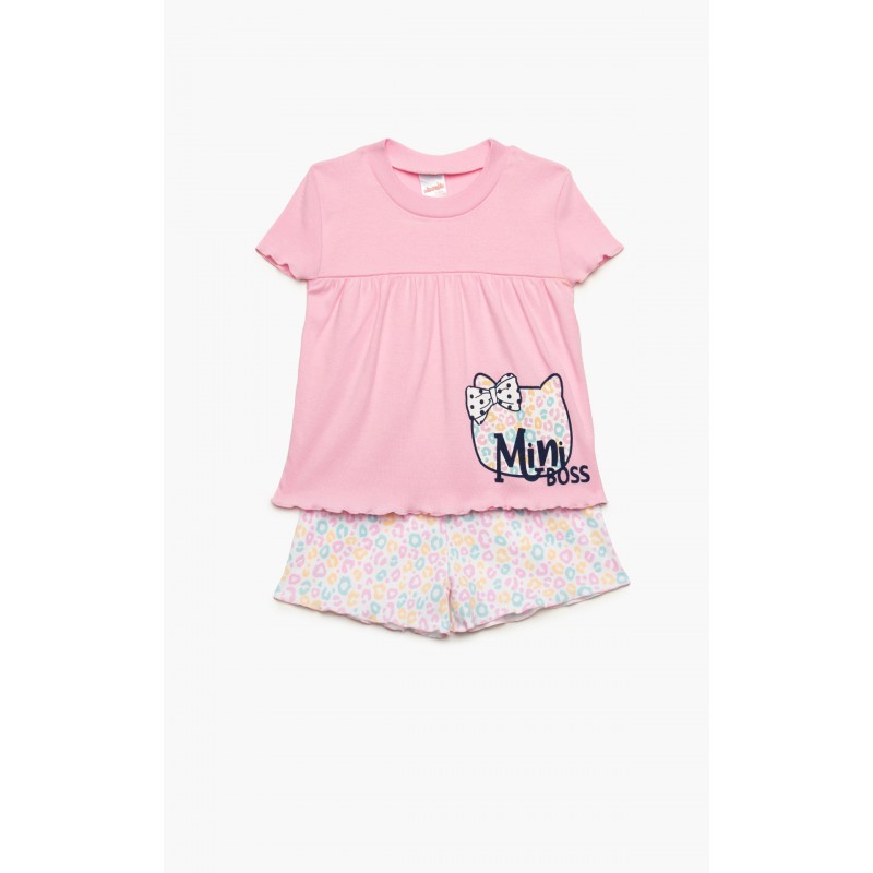 Minerva Βρεφική Πυτζάμα για Κορίτσι - Mini Boss (1-4 ετών)