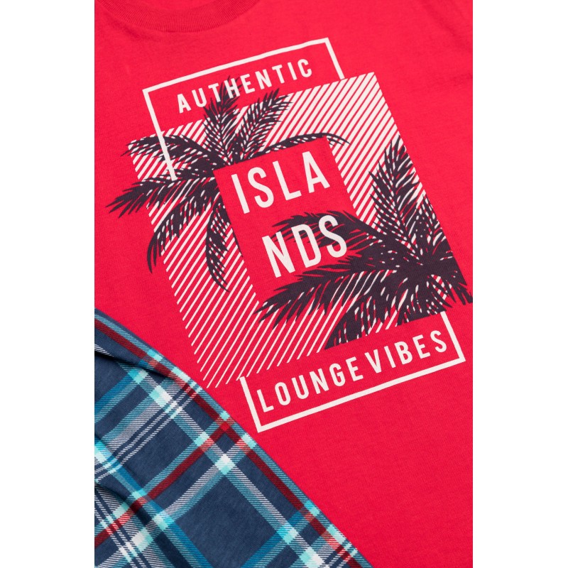 Minerva Παιδική Πυτζάμα για Αγόρι - Islands (4-10 ετών)