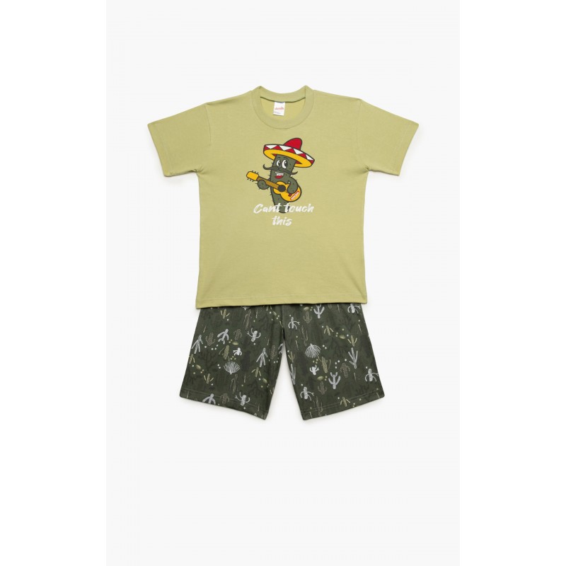 Minerva Παιδική Πυτζάμα για Αγόρι - Savage Garden (4-10 ετών)