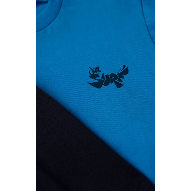 Minerva - Παιδική Πυτζάμα για Αγόρι Κοντομάνικη Surf (4 έως 10 ετών)