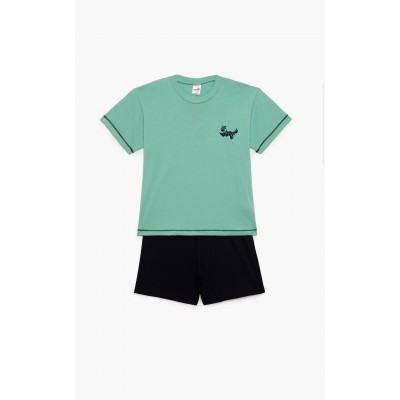 Minerva - Παιδική Πυτζάμα για Αγόρι Κοντομάνικη Surf (4 έως 10 ετών)