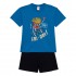Minerva - Παιδική Πυτζάμα για Αγόρι Κοντομάνικη Fri-Day (4 έως 10 ετών)