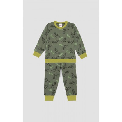 Minerva - Βρεφική Χειμερινή Πυτζάμα για Αγόρι ROAR (6 μηνών έως 4 ετών)