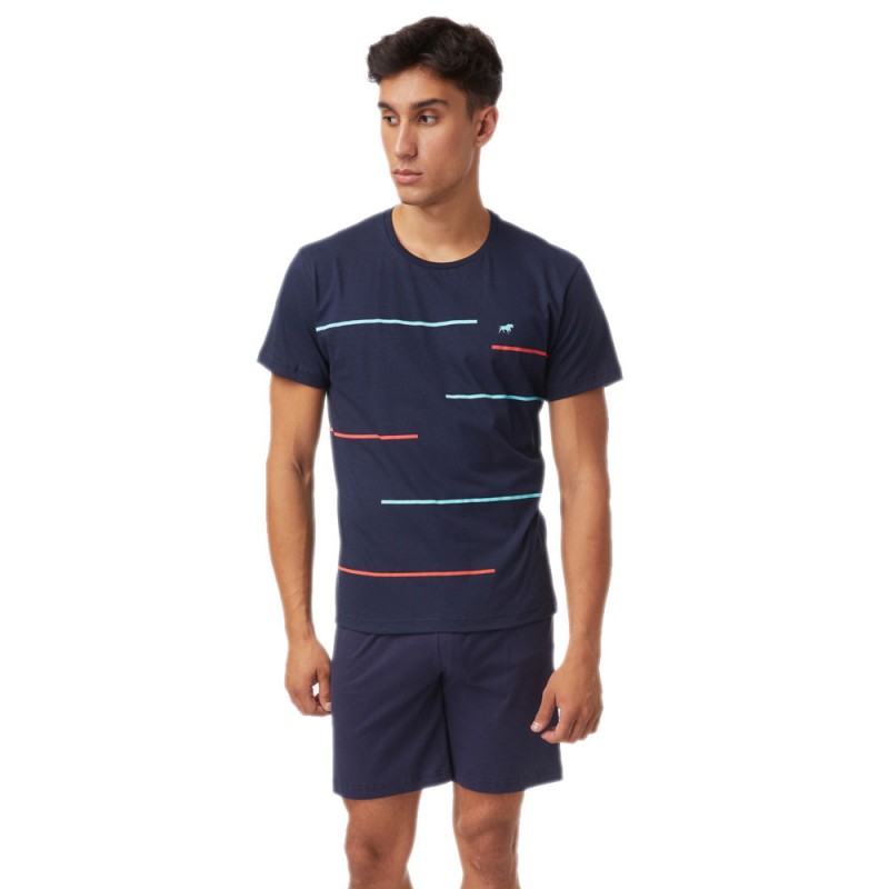 Minerva - Ανδρική Κοντομάνικη Πυτζάμα Point Of You