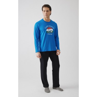 Minerva - Ανδρική Χειμερινή Πυτζάμα SCOOTER