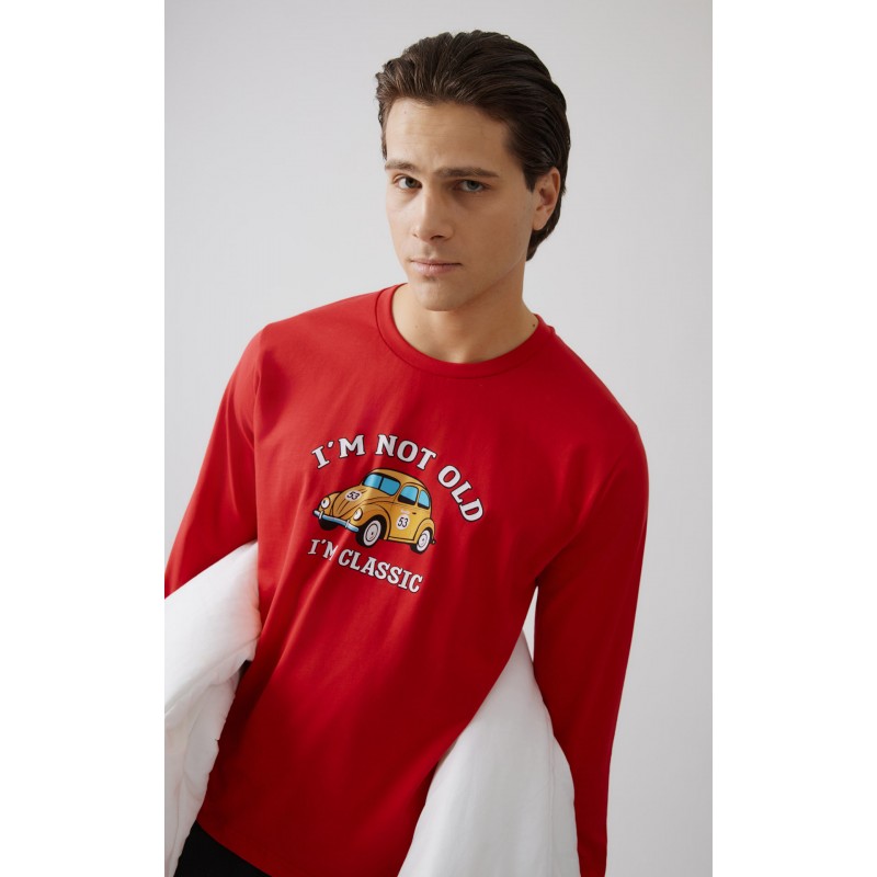 Minerva - Ανδρική Χειμερινή Πυτζάμα I'm Classic