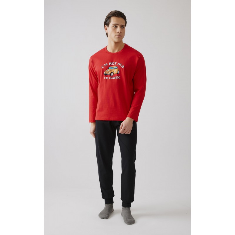 Minerva - Ανδρική Χειμερινή Πυτζάμα I'm Classic