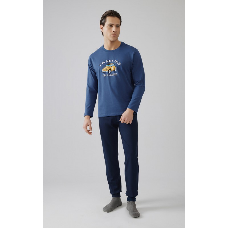 Minerva - Ανδρική Χειμερινή Πυτζάμα I'm Classic