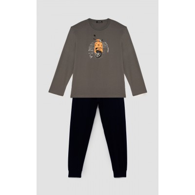 Minerva - Ανδρική Χειμερινή Πυτζάμα Vespa