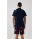 Minerva - Ανδρική Καλοκαιρινή Πυτζάμα Boxing Plus Size 3XL Minerva - Ανδρική Καλοκαιρινή Πυτζάμα Boxing Plus Size 3XL