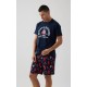 Minerva - Ανδρική Καλοκαιρινή Πυτζάμα Boxing Plus Size 3XL Minerva - Ανδρική Καλοκαιρινή Πυτζάμα Boxing Plus Size 3XL