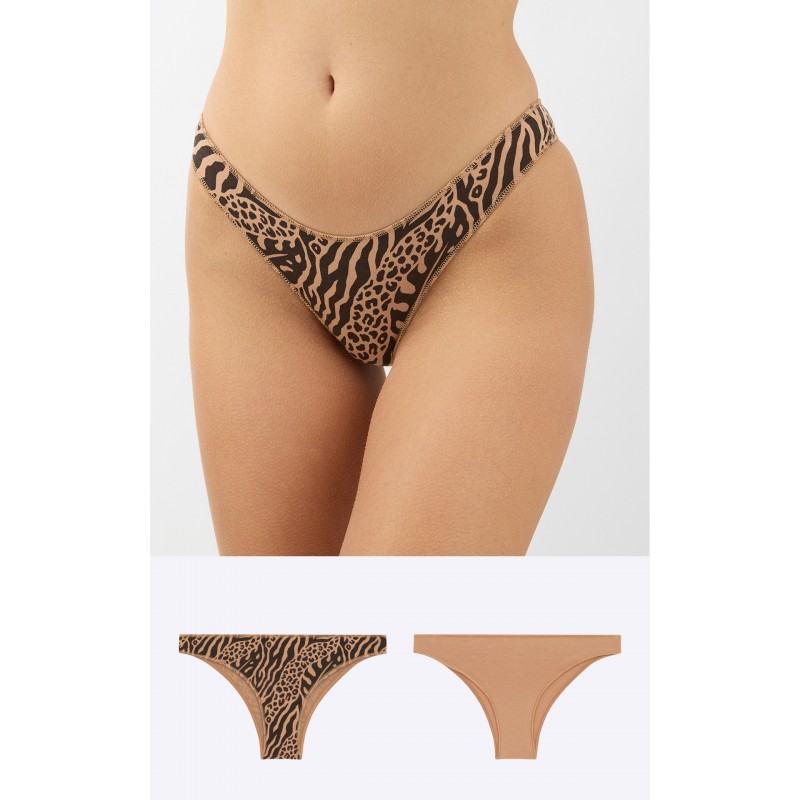 Minerva - Fimelle TENCEL™ Modal Γυναικείο Brazilian Invisible Σλιπ 2τμχ Minerva - Fimelle TENCEL™ Modal Γυναικείο Brazilian Invisible Σλιπ 2τμχ