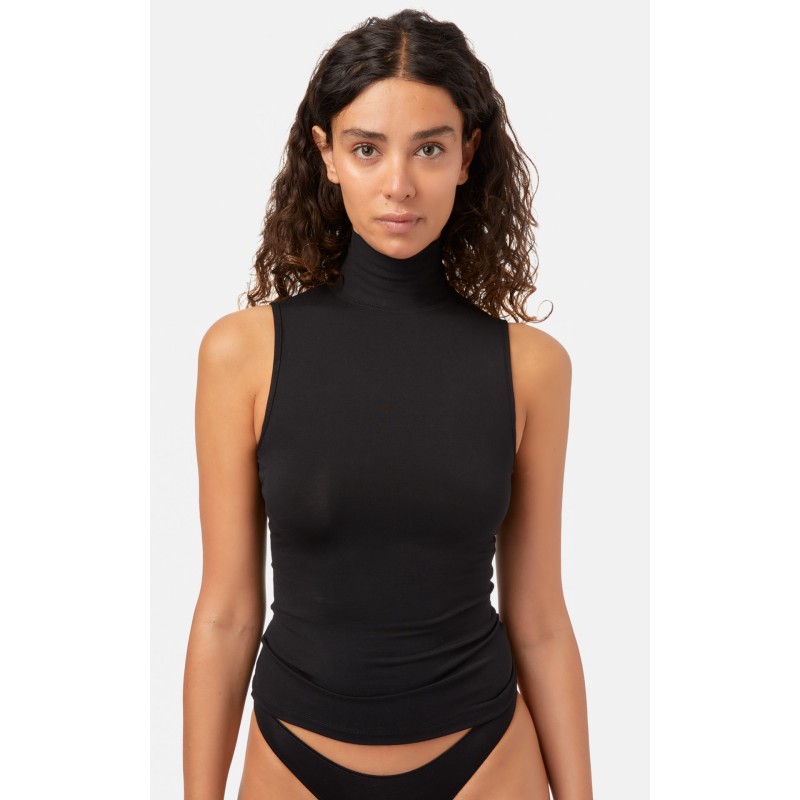 Minerva - Γυναικεία Αμάνικη Ζιβάγκο Μπλούζα Fimelle TENCEL™ Modal