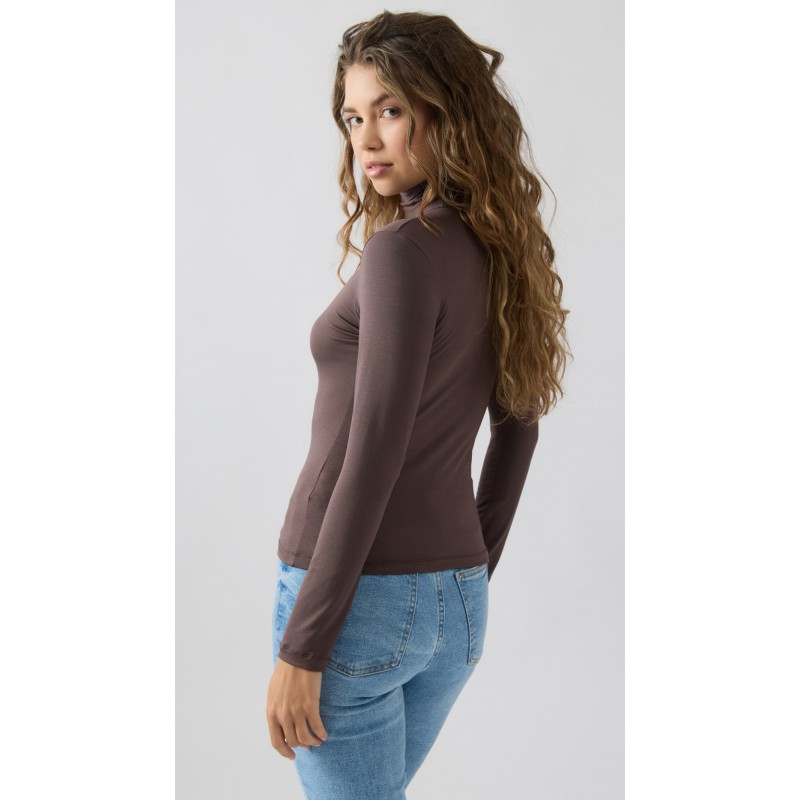 Minerva - Fimelle TENCEL™ Modal Γυναικεία Ζιβάγκο Μακρυμάνικη Μπλούζα