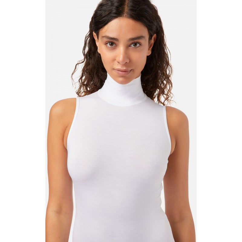 Minerva Fimelle TENCEL™ Γυναικείο Ζιβάγκο Αμάνικο Κορμάκι Modal