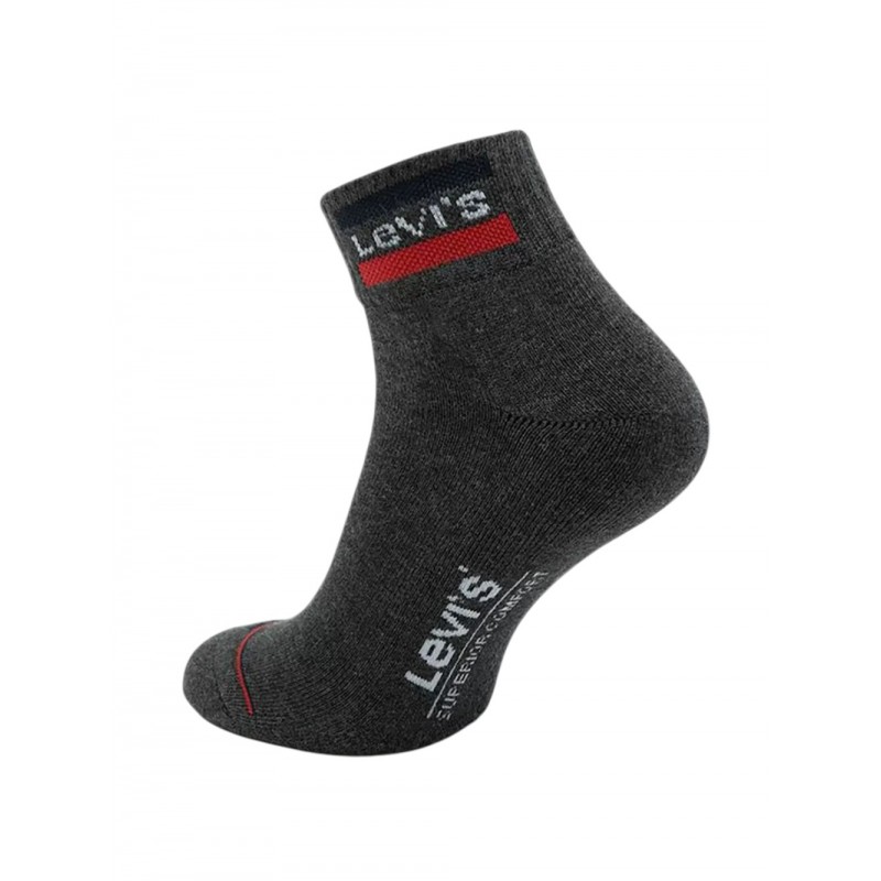 LEVI'S - Unisex Κάλτσες MID CUT SPORTWEAR LOGO 2Pairs