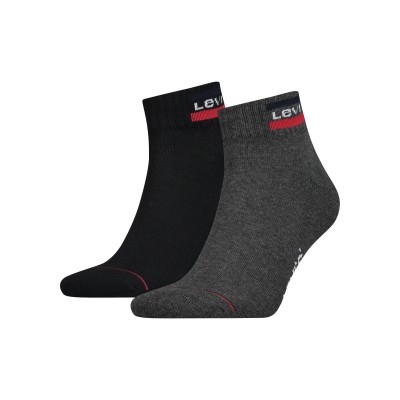 LEVI'S - Unisex Κάλτσες MID CUT SPORTWEAR LOGO 2Pairs
