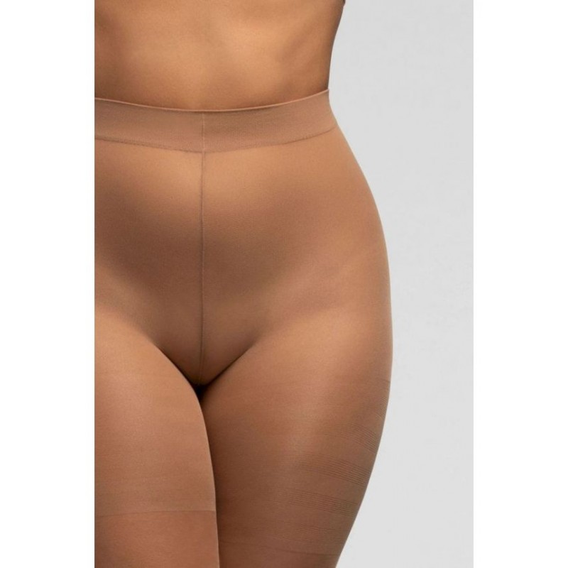 Pompea - Γυναικείο Ελαστικό Διάφανο Ματ Καλσόν 20 Den Comfort Size - Για Μεγάλα Μεγέθη