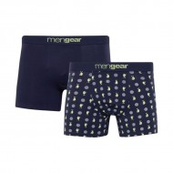 Minerva - Ανδρικό Boxer Mengear Lenon Dots Συσκευασία 2 Τμχ.