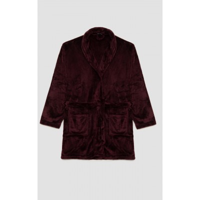 Minerva - Ανδρική Χειμερινή Ρόμπα Fleece