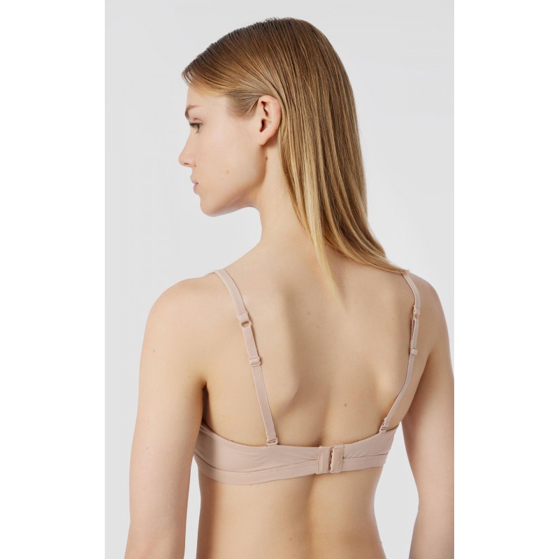 Minerva - Γυναικείο Σουτιέν Τριγωνικό Push Up Χωρίς Μπανέλα