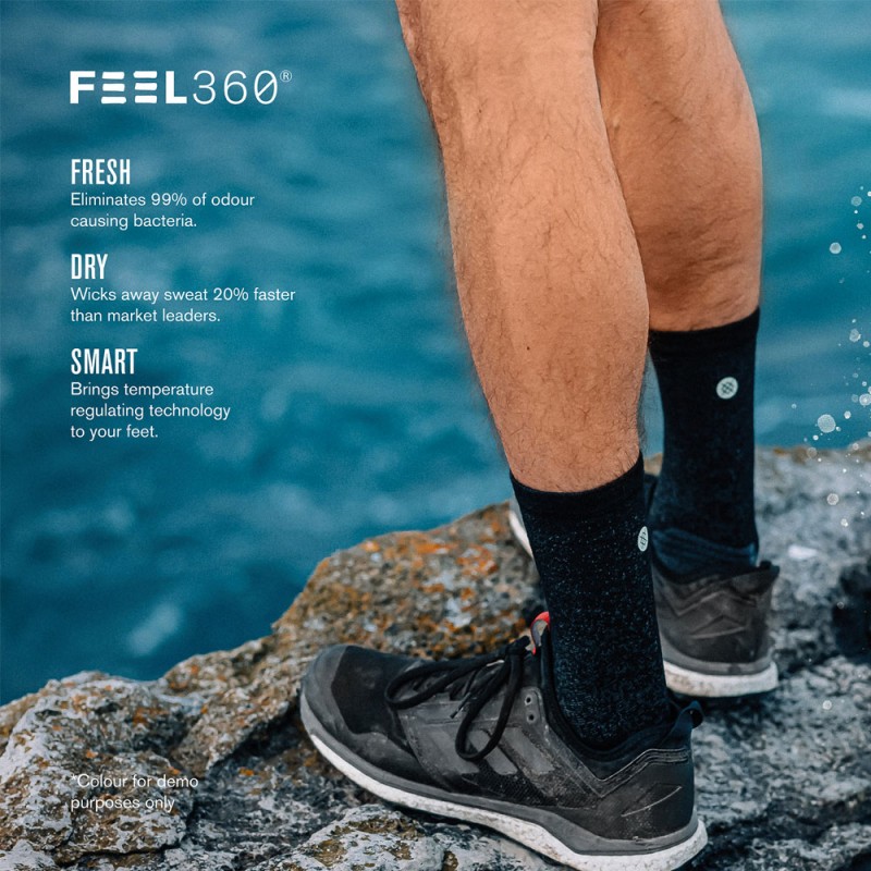 STANCE - ATHLETIC TAB SOCK 3 Pack Feel360™ Infiknit™ Performance