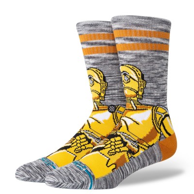 STANCE - UNISEX ΚΑΛΤΣΕΣ STAR WARS C3PO CREW SOCK