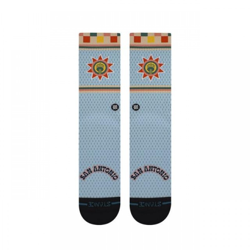STANCE - UNISEX ΚΑΛΤΣΕΣ NBA 2025 SAN ANTONIO SPURS CREW SOCK